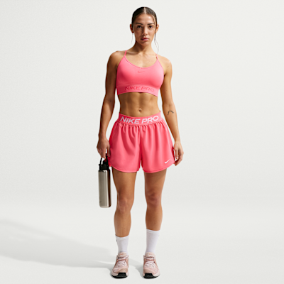 Nike Pro Women's Dri-FIT Mid-Rise Brief-Lined 3